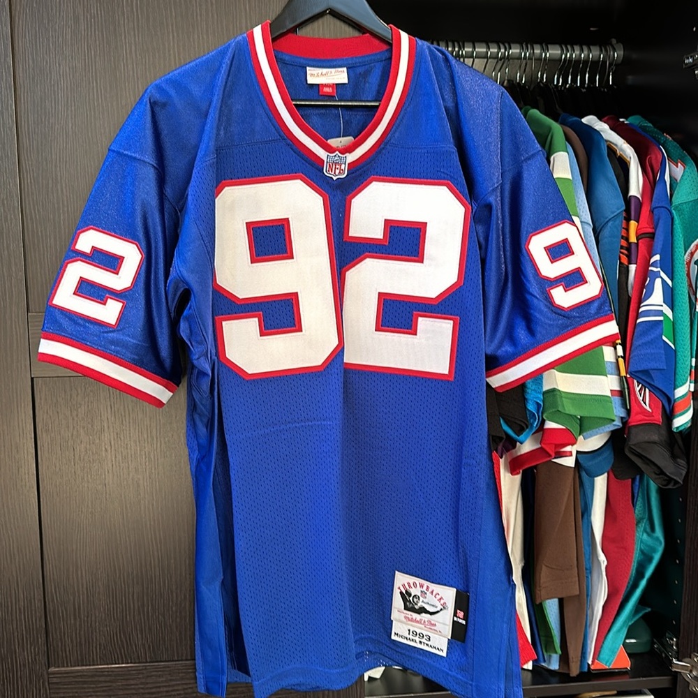 Michael Strahan New York Giants Mitchell & Ness 2004 Authentic NFL Jersey